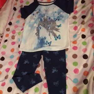 Matching shirt and pants